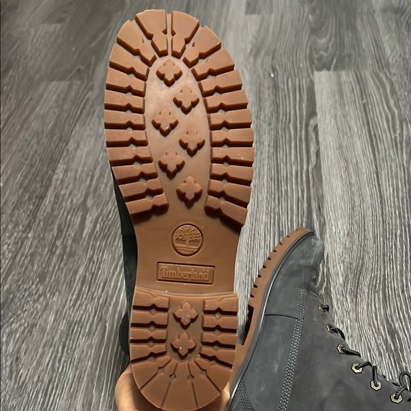 Timberland Gray Ankle Boots Sturdy Sole Rugged Style - Picture 7 of 8